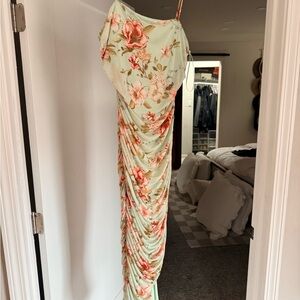 Privy Mint Green Floral Dress